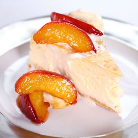 Carla Hall's Peaches n' Cream Cheesecake
