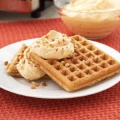 Spiced Waffles with Pumpkin Cream - Recipe.com