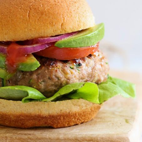 Turkey Burgers with Zucchini