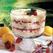 Strawberry Lemon Trifle