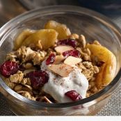 Microwave Apple Crisp