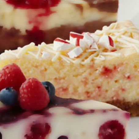 Candy Cane Cheesecake
