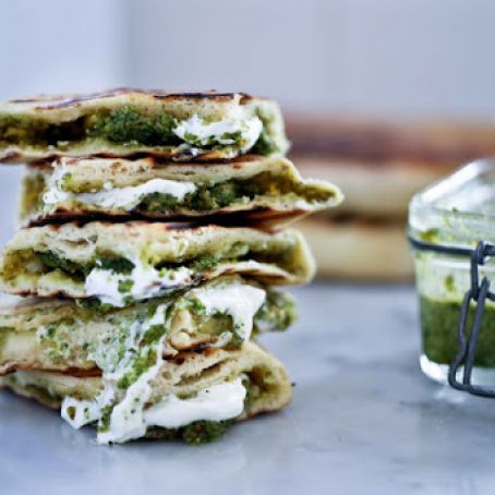 Naan Stuffed/Grilled