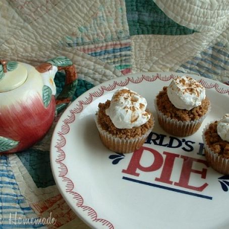 Apple Crumble Pie Cupcakes