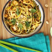 Zucchini Vegetarian Noodle Pad Thai