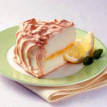 Lemon Meringue Angel Cake
