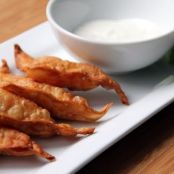 Buffalo Chicken Wontons