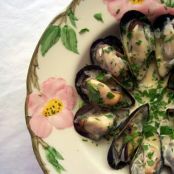 Mussels in Cream Sauce