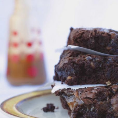 Sea Salt Caramel Brownies