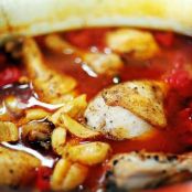 Chicken with Tomatoes and Garlic