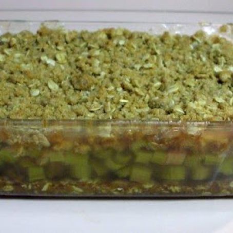 RHUBARB CRISP  {janine}*****