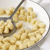 Potato Gnocchi with Butter and Cheese