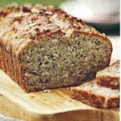 Coconut Banana Bread with Lime Glaze