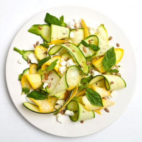 Shaved Zucchini Salad