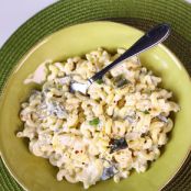 Jewel's Spicy Roasted Poblano Mac n Cheese