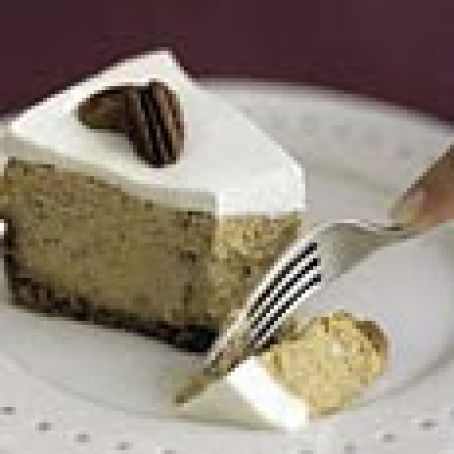 Bourbon Pumpkin Cheesecake