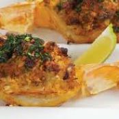 BBQ Shrimp With Crab Stuffing Recipe - Dairy Free