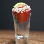 Strawberry Margarita Jell-O Shots Recipe