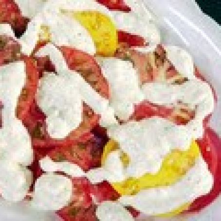 Tomatoes with Blue Cheese