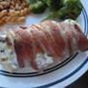 Chicken breasts with dried beef & bacon