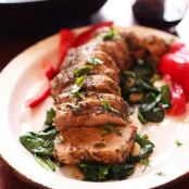 HERB CRUSTED PORK TENDERLOIN