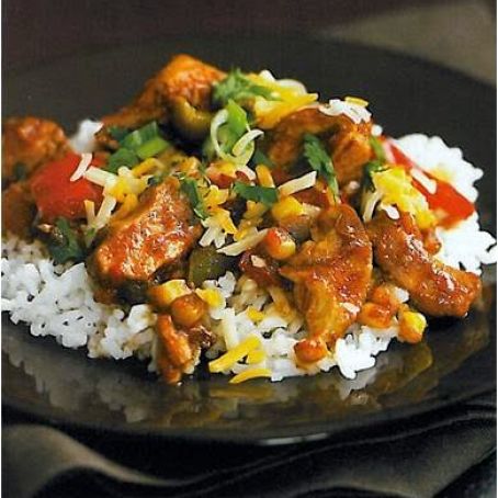 Slow Cooker Tex Mex Chicken