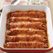 Chicken and Black Bean Enchiladas