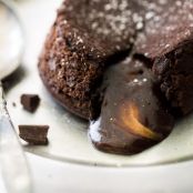 LAVA CAKES, PALEO ALMOND JOY