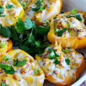 Sloppy Joe Stuffed Peppers