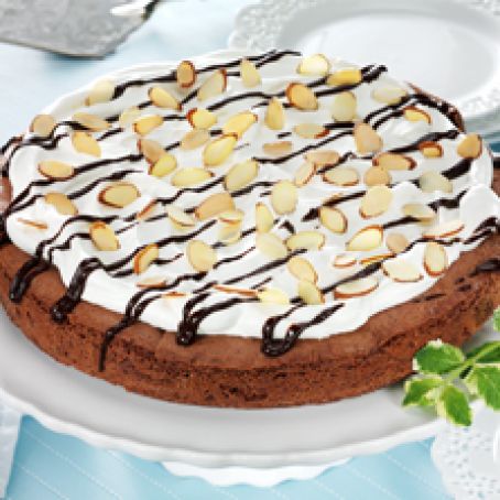 Decadent Chocolate Almond Torte