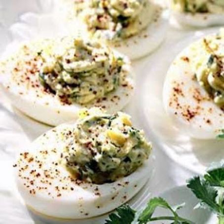 Tex-Mex Deviled Eggs