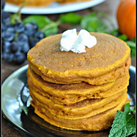 Vanilla Pumpkin Pancakes