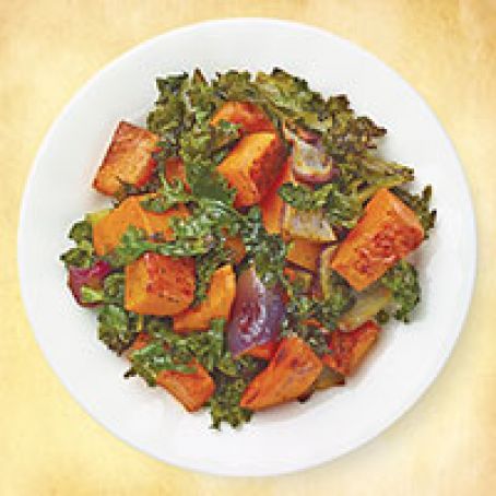 Tuscan Roasted Squash & Kale