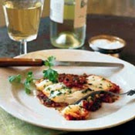 COD w/TOMATO GINGER SAUCE