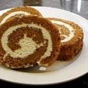 Pumpkin Roll with Cream Cheese Filling