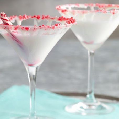 White Chocolate Peppermint Martini