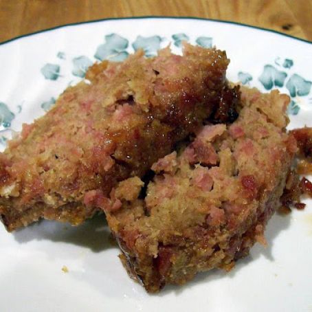 Apple-Glazed Ham Loaf