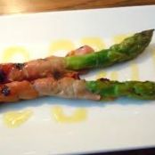 Asparagus Wrapped in Serrano Ham