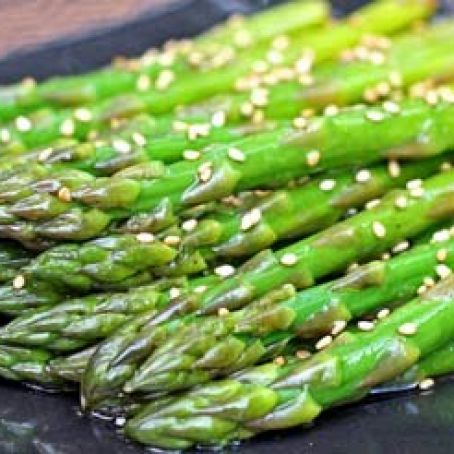 Chilled Sesame Asparagus