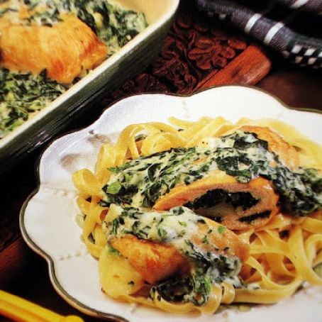 Four-Cheese Chicken Rolls