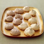 Chocolate and Vanilla Meringue Cookies