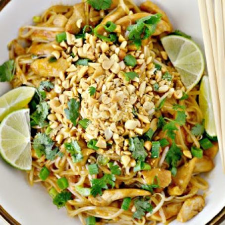 Easy Chicken Pad Thai