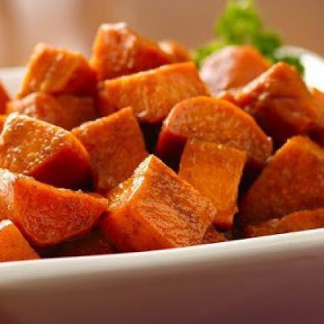 Sweet Potatoes with Cinnamon Honey