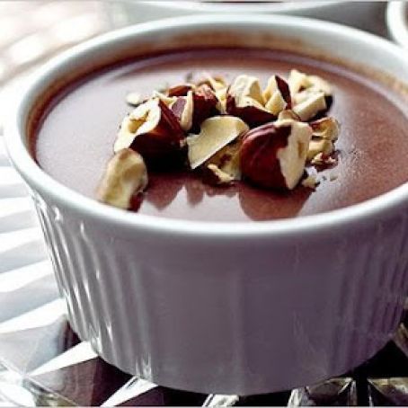 MILK CHOCOLATE &  HAZELNUT PANNA COTTA