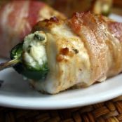 Bacon-Wrapped Chicken Stuffed with Jalapeno Poppers