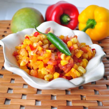 Pineapple Mango Salsa