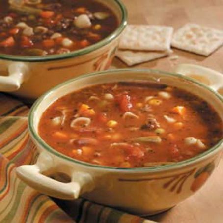 Hamburger Minestrone