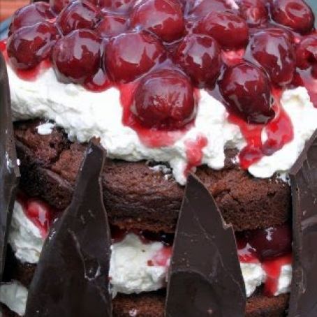 Retro Black Forest Gateau