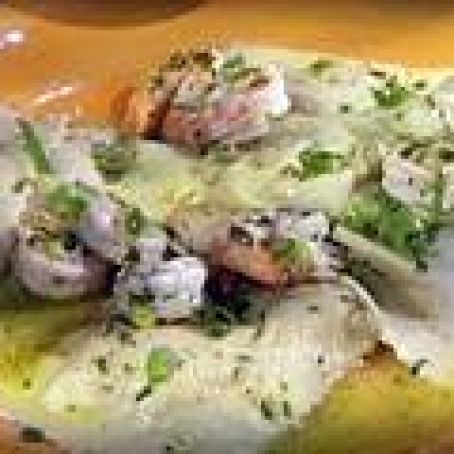 Potato, Leek, and Bacon Ravioli