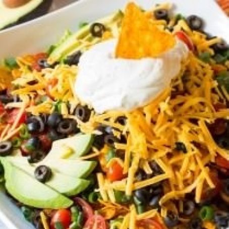 Ultimate Dorito Taco Salad